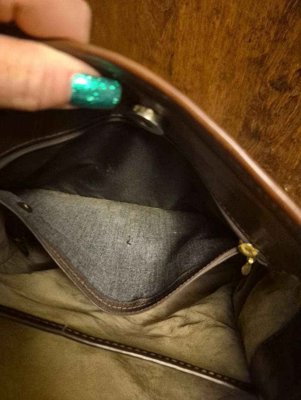 BRAHMIN 🖤🤎 TUSCAN COLLECTION Medium Shoulder Bag 🌟 EUC VINT Black/Brown Leath